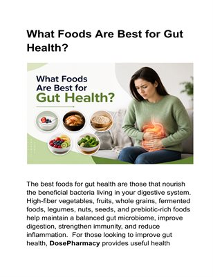 What Foods Are Best for Gut Health
