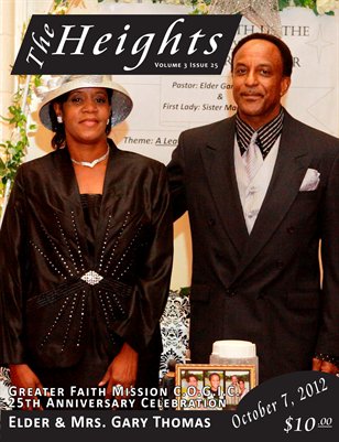 Volume 3 Issue 25 - 25th Anniversary Elder Gary Thomas