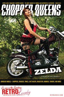 Chopper Queens No.6 – Zelda Cover Poster