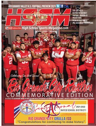 2023 HSSM Football Preview Rio Grande City Commemorative Edition