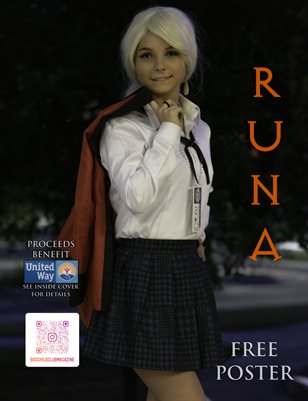 Cadence Justice - Sexy Blonde Slim Fit Petite Runa Cosplay from Kakeguiri