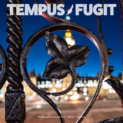 Tempus Fugit Project Manager Calendar 2021 Ottawa Parliament