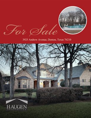 Haugen Properties -  3925 Andrew Avenue, Denton, Texas 76210 