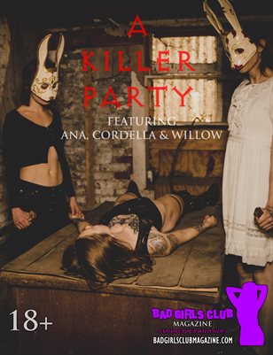 A Killer Party - Sinister Wicked Evil Babes Wearing Bunny Masks Capture & Knife Torture a Helpless Blonde