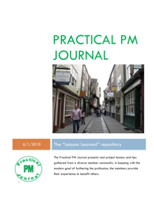 Practical PM Journal Issue #1