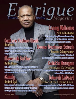 Entrigue Magazine March 2013