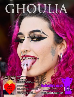 Ghoulia - Sexy Busty Freaky Purple Hair Babe with Piercings & Tattoos Wants to Lick You All Over with Her Studded Tongue