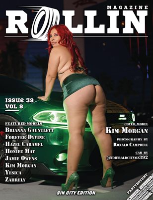 Rollin Magazine - Issue 39 (Cover Model Kim Morgan)