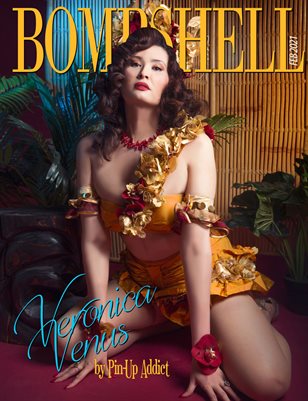 BOMBSHELL Magazine February 2021 - BOOK 2 - Veronica Venus Cover