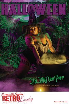 Halloween 2021 Vol.14 – Ms. Kitty Von Purr Cover Poster