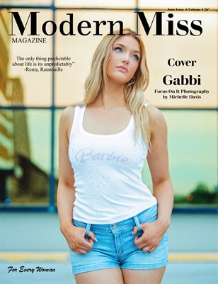 Modern Miss Magazine June Issue 6 Volume 4 26'