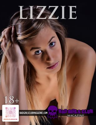 Lizzie - Sexy Busty Blonde Nude Naked Babe with a Slim Fit Natural Body Poses on Glass in a Figure Art Style