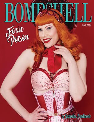 BOMBSHELL Magazine May 2024 - Foxic Poison Cover