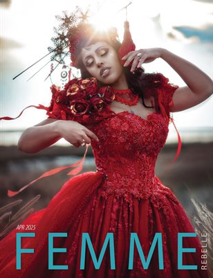 Femme Rebelle Magazine April 2025 - Temira Decay Cover