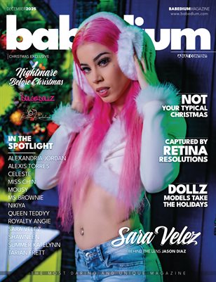 SARA VELEZ - NIGHTMARE BEFORE CHRISTMAS EDITION | BABEDIUM EXCLUSIVE EVENT ISSUE #16