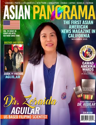 Dr. Zoraida Aguilar US Based Filipino Scientist