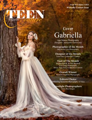 Teen Couture Magazine October Wickedly Couture Issue 10 Volume 3 2025