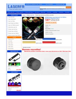 Apprendre pointeur laser