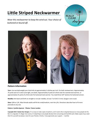 Little Striped Neckwarmer