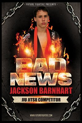Jackson Barnhart Flames Poster
