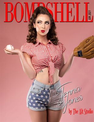 BOMBSHELL Magazine June 2021 BOOK 2 - Jenna Jones Cover