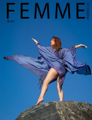 Femme Rebelle Magazine December 2022 ALLURE ISSUE - Michael Nash Cover