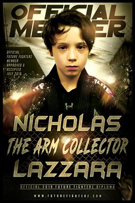 Nicholas Lazzara Gold Diploma Poster