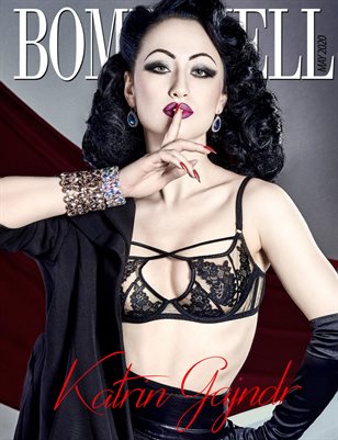 BOMBSHELL Magazine May 2020 - Katrin Gajndr Cover