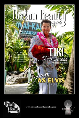 Tiki Temptress July 2025 Dan as Elvis Poster
