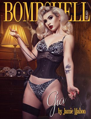 BOMBSHELL Magazine February 2021 - BOOK 1 - Gia Cover
