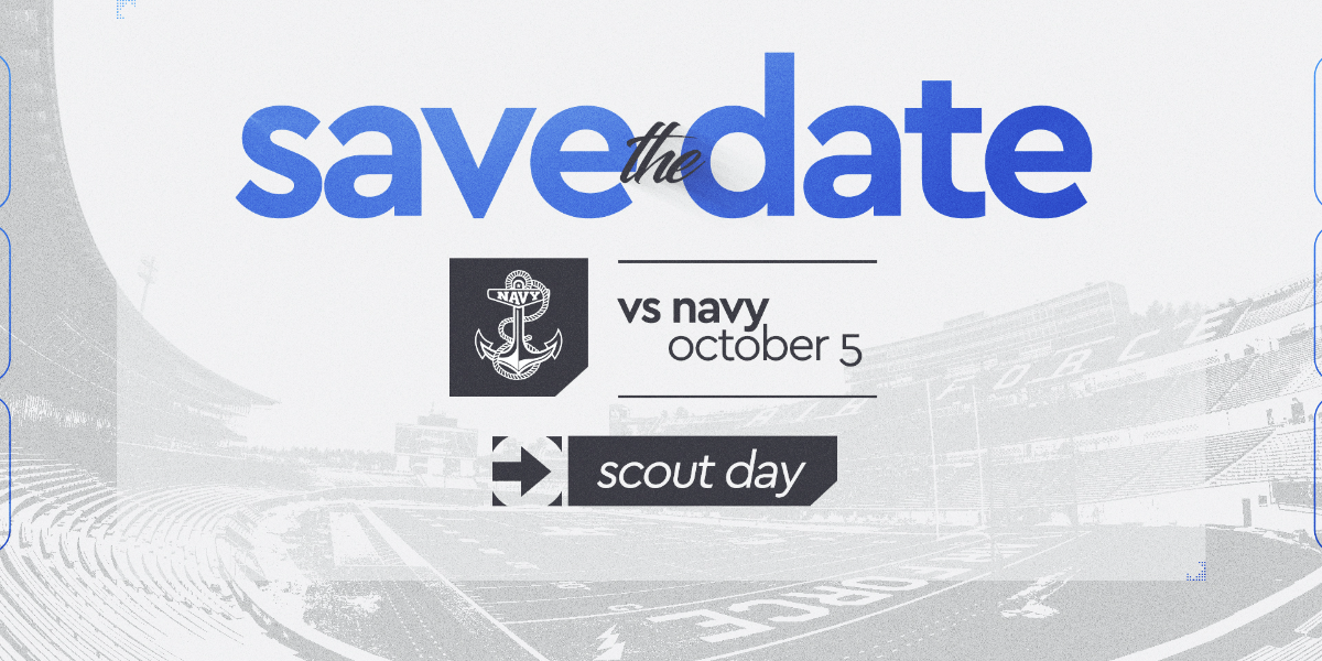 Scroot Night Scout Night at Air Force Football