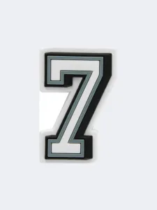 Crocs Number 7 Unisex Lifestyle Pins Black/White