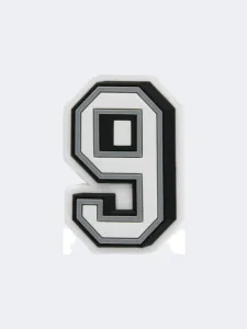 Crocs Number 9 Unisex Lifestyle Pins Black/White