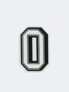Crocs Number 0 Unisex Lifestyle Pins Black/White