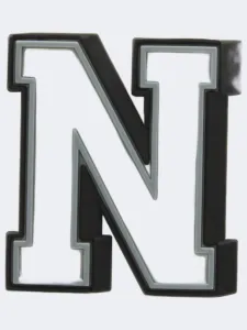 Crocs Letter N Unisex Lifestyle Pins White/Grey/Black