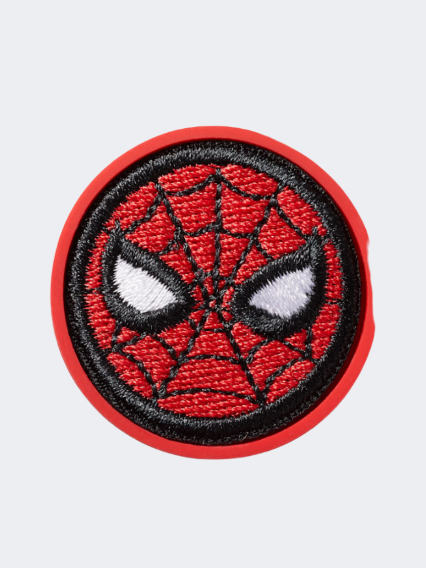 Crocs Spiderman Cartoon Face Unisex Lifestyle Pins Red/Black/White