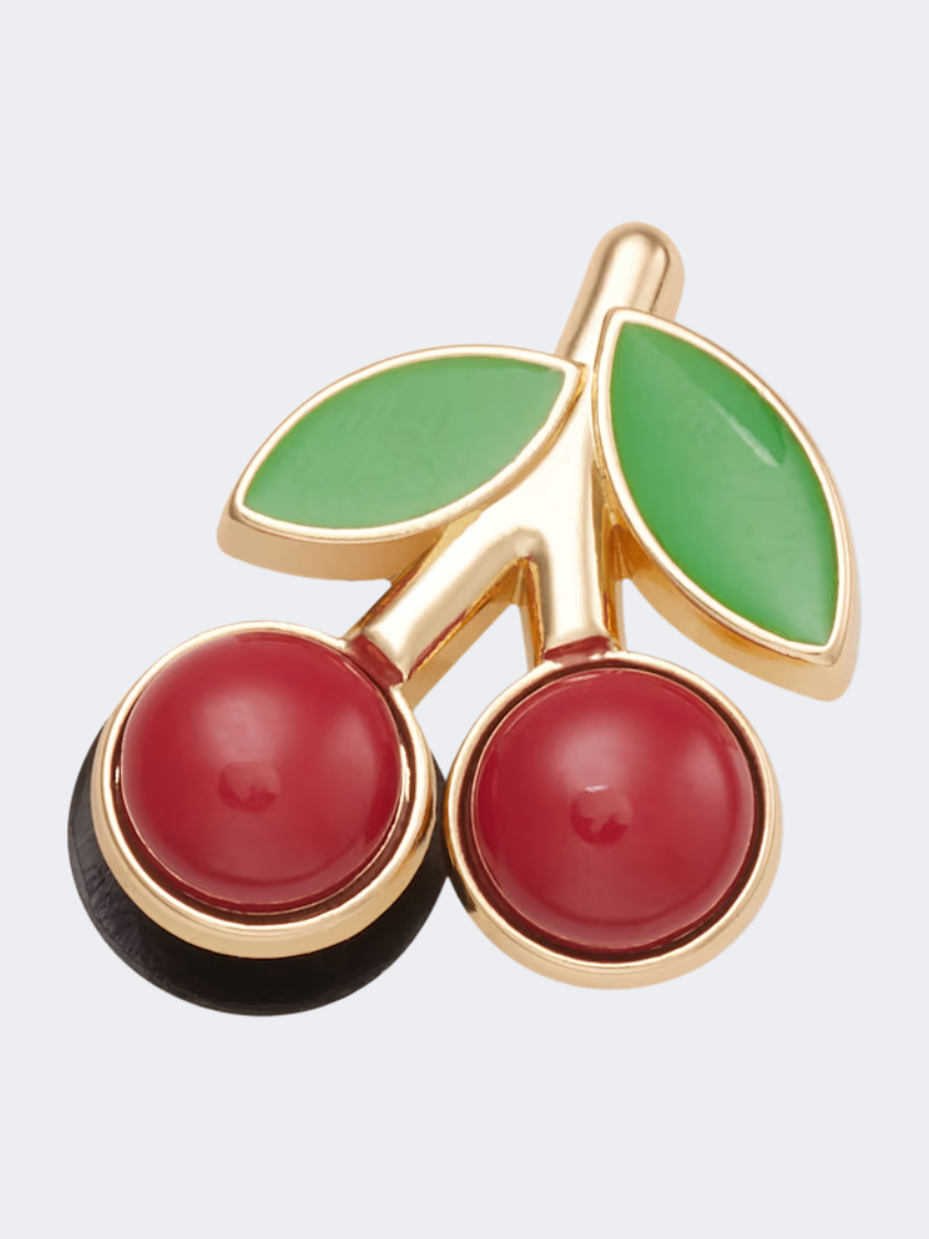Crocs Tiny Cherries Lifestyle Pins Gold/Red
