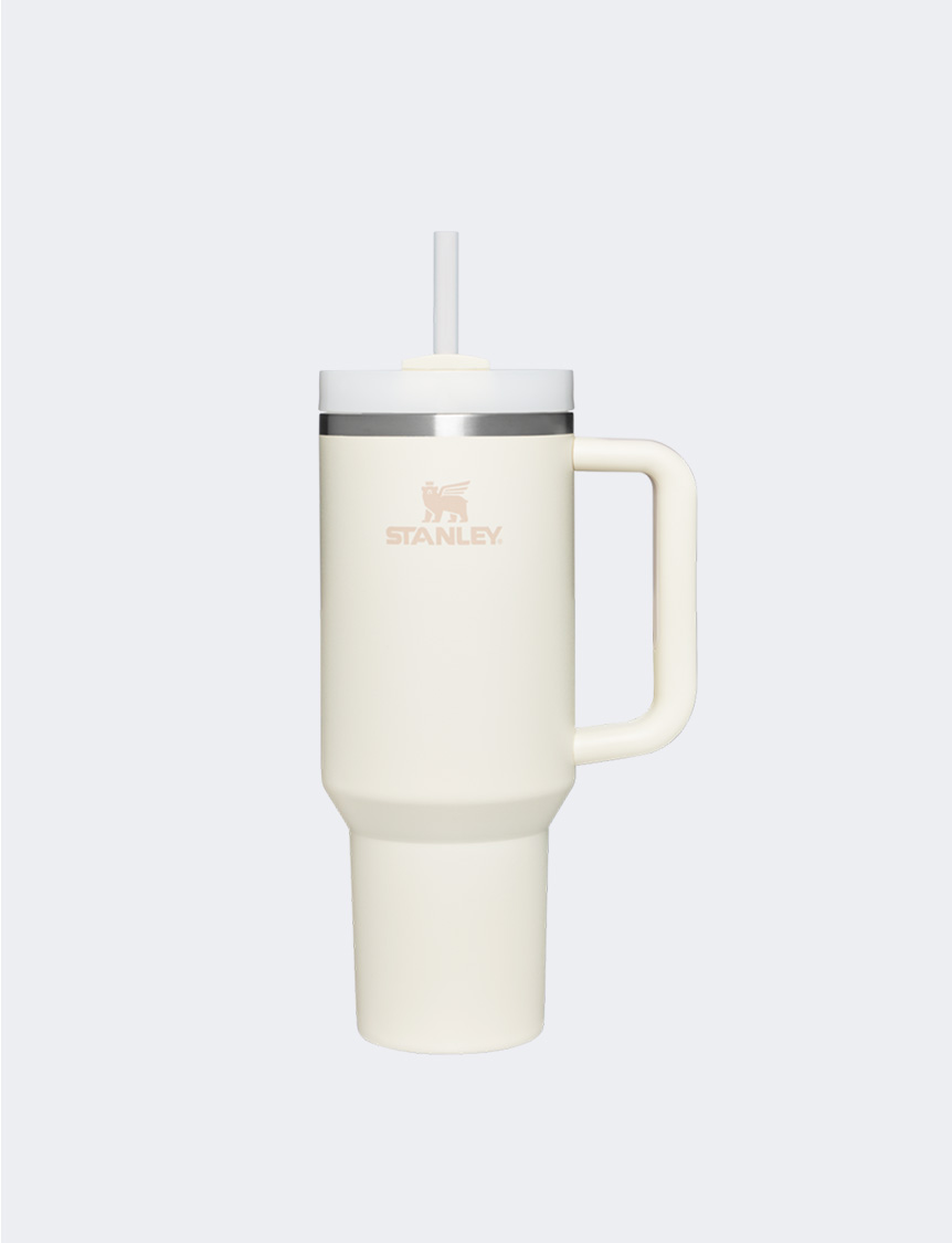 Stanley Adv 40 Oz Quencher 2 Flowstate Tumbler Unisex Lifestyle Cup Cream