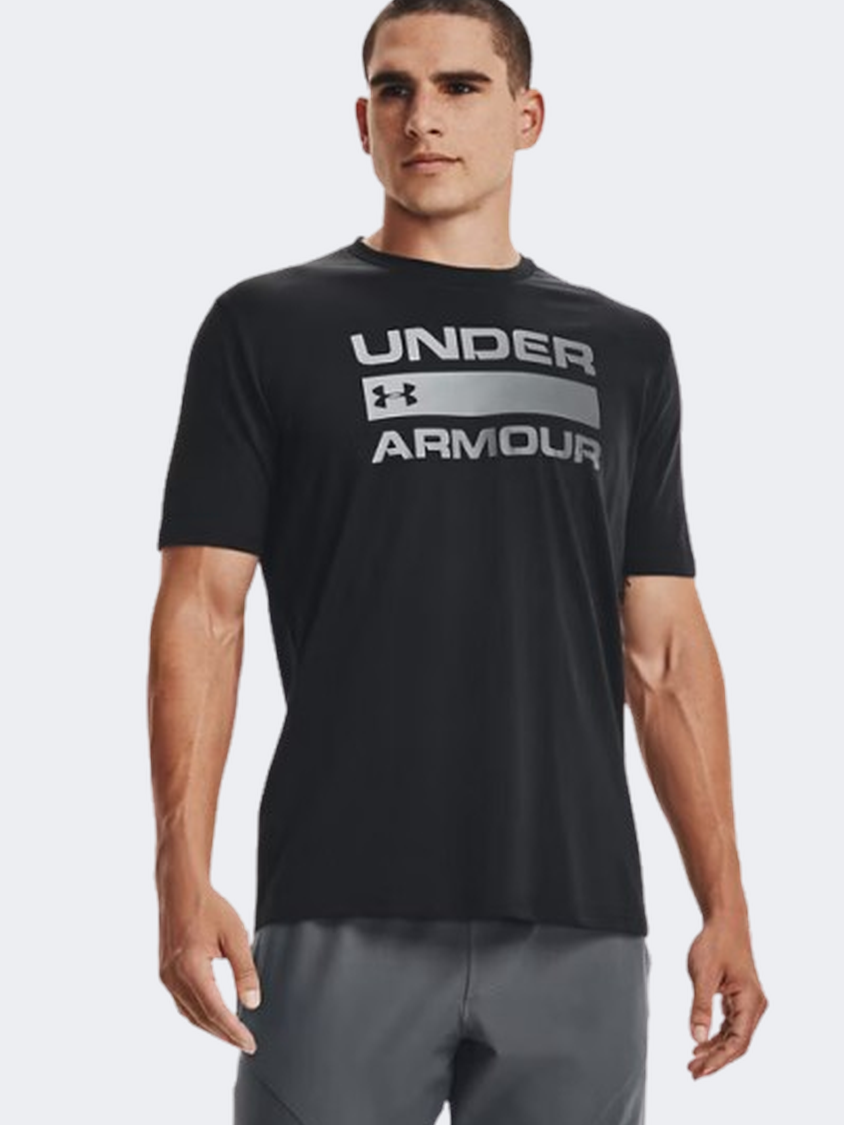 Under Armour Team Issue Wordmark Men Lifestyle T-Shirt Black/Graphite