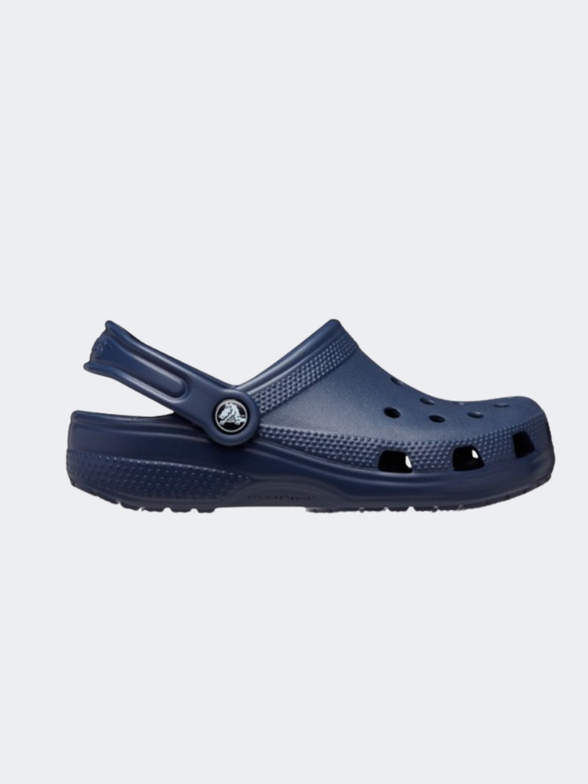 Crocs Classic Clog Kids Lifestyle Slippers Navy