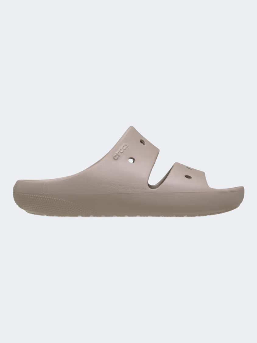 Crocs Classic V2 Unisex Lifestyle Slippers Taupe
