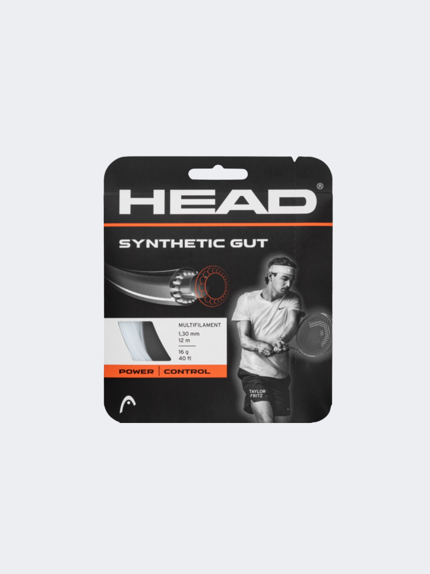 Head Synthetic Gut Set 16 Tennis Strings White