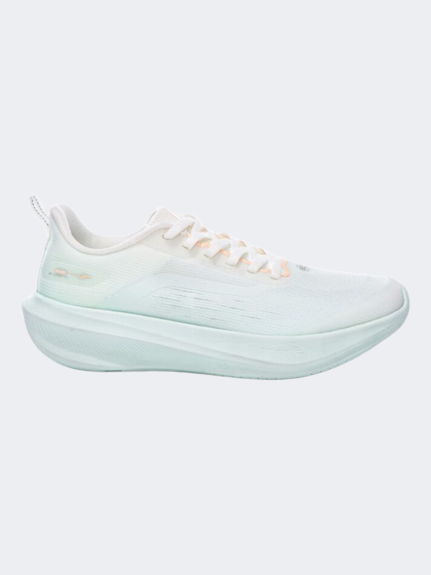 Erke Women Running Shoes Light White/Green