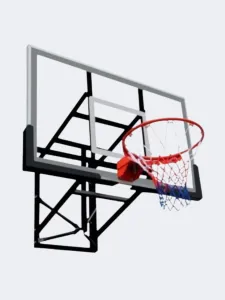 Fitness Factory Basket Ball Back Board Black/transparent