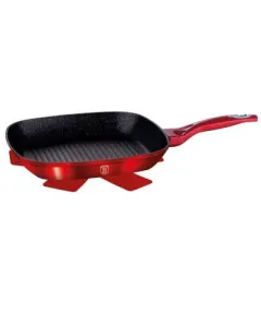 Berlinger Haus Burgundy Metallic Line - 28CM GRILL PAN