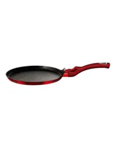 Berlinger Haus Pancake pan 25 cm + 1PC FREE PROTECTOR, Burgundy Metallic Line