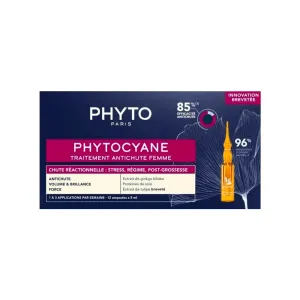 Phyto Phytocyane Women Reactional Hair Loss Treatment