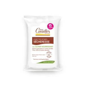 Rogé Cavaillès Dryness Intimate Wipes - 15 Wipes