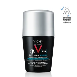 Vichy 72 Hours Invisible Resist Deodorant for Men 50 ML