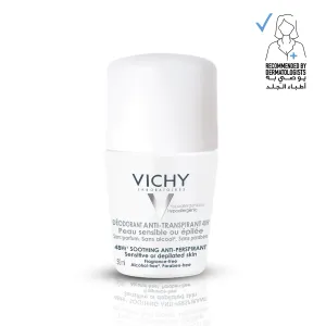 Vichy 48-Hour Soothing Anti-Perspirant Roll-On - Sensitive Skin-50ML